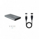 Carcasa Externa TOOQ para Hdd/ssd 2.5" Sata I/ii/iii USB 3.0
