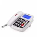 Teléfono Fijo SPC Comfort Volume 2 Blanco para Personas Mayores