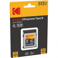 Tarjeta Memoria KODAK Cfexpress Tipo B 512 Gb