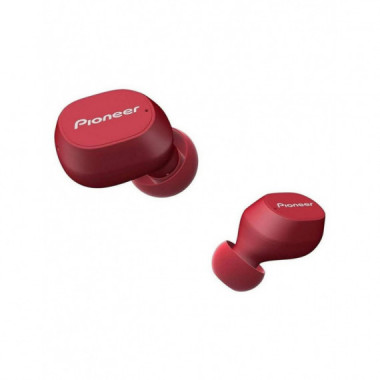 Auriculares Inal&aacute;mbricos True Wireless PIONEER SE-C5TW Rojos