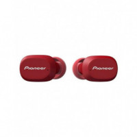 Auriculares Inalámbricos True Wireless PIONEER SE-C5TW Rojos