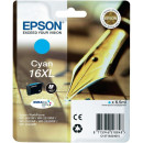 Tinta EPSON Cian Workforce WF-2010W / WF-2510WF / WF-2520NF / WF-2530WF / WF-2540WF (alta Capacidad, 450 Páginas) T163240