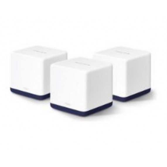 Sistema Mesh MERCUSYS AC1900 Wifi 5 Pack 3 Blanco (halo H50G)