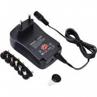 Cargador Universal Gen-x M2 3-12V 30W con 6 Conectores Intercambiables