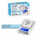 Báscula Portátil de Precisión Gen-x BP-8024 Digital 0.01G con Display Retroiluminado  GEN X
