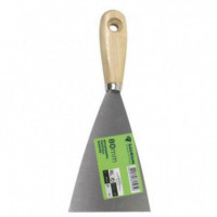 Espátula de Mango de Madera Flexible Saurium 80mm