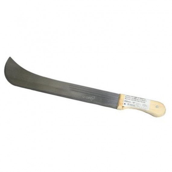 Machete Agrícola Saurium de Acero Forjado con Mango de Madera 450mm