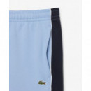 Pantalón Corto LACOSTE de Felpa de Corte Regular con Bloques de Color