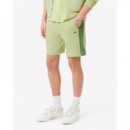 Pantalón Corto LACOSTE de Felpa de Corte Regular con Bloques de Color