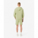 Pantalón Corto LACOSTE de Felpa de Corte Regular con Bloques de Color