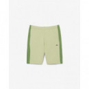 Pantalón Corto LACOSTE de Felpa de Corte Regular con Bloques de Color