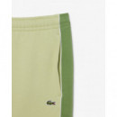 Pantalón Corto LACOSTE de Felpa de Corte Regular con Bloques de Color