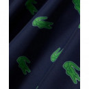 Pantalón corto de baño con estampado de cocodrilos de Lacoste