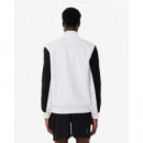 Sudadera deportiva LACOSTE con cremallera y bloques de color