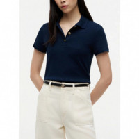 TOMMY HILFIGER - Gold Button Slim Ss Polo - C1G - F|WW0WW49252/C1G