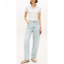 TOMMY HILFIGER - GOLD BUTTON SLIM SS POLO - YBL - F|WW0WW49252/YBL