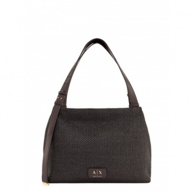 ARMANI EXCHANGE - Alice Raffia Shopping M - M6219 - XW002603AF22683/M6219