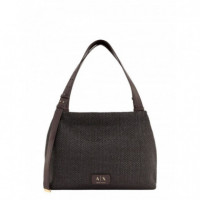 ARMANI EXCHANGE - Alice Raffia Shopping M - M6219 - XW002603AF22683/M6219