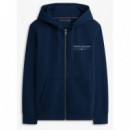 TOMMY HILFIGER - BRAND LOVE TR LOCKUP FZ HOODY - DW5 - F|MW0MW42462/DW5