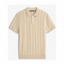TOMMY HILFIGER - Knitted Vertical Stripe Ss Polo - Rbt - F|MW0MW41949/RBT