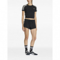 ADIDAS ORIGINALS - Crochet Tee - Black - KC6481/BLACK