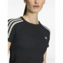 ADIDAS ORIGINALS - CROCHET TEE - BLACK - KC6481/BLACK