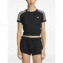 ADIDAS ORIGINALS - CROCHET TEE - BLACK - KC6481/BLACK