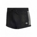 ADIDAS ORIGINALS - CROCHET SHORTS - BLACK - KC6478/BLACK