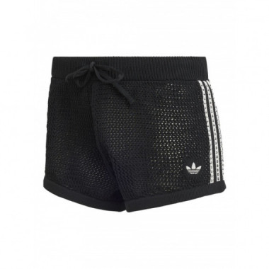 ADIDAS ORIGINALS - CROCHET SHORTS - BLACK - KC6478/BLACK