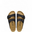 BIRKENSTOCK - Arizona Wb Lenb - Black - 1031697/BLACK