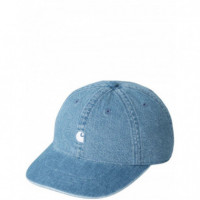 CARHARTT - Lucas Cap Cotton Denim - 0135 - I036364/0135