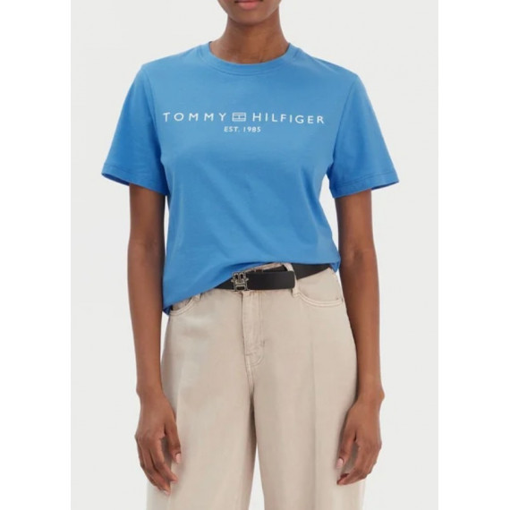 TOMMY HILFIGER - REG CORP LOGO C-NK SS - C4H - F|WW0WW40276/C4H