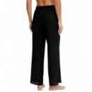 KARL LAGERFELD - hotel karl crest beach pants - 999 - B1W46033/999