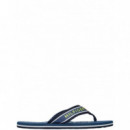 TOMMY HILFIGER - Sporty Hilfiger Beach Sandal - Dbz - F|FM0FM05805/DBZ