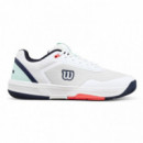 Zapatillas Wilson Courtglide Blanco Coral  WILSON PADEL