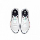 Zapatillas Wilson Courtglide Blanco Coral  WILSON PADEL