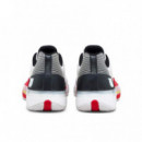 Zapatillas Wilson Rush Tour 5 Blanco Negro Rojo  WILSON PADEL