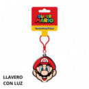 Llavero Super Mario con Luz  PYRAMID