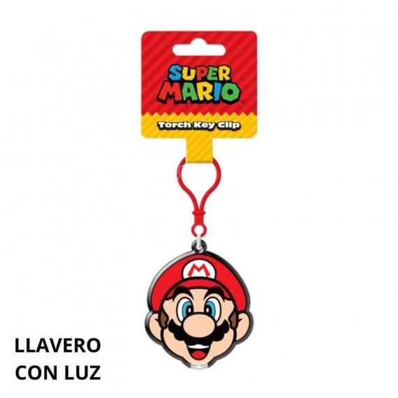 Llavero Super Mario con Luz  PYRAMID