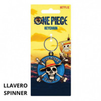 Llavero One Piece Escudo Spinner  PYRAMID
