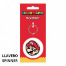 Llavero Super Mario Spinner  PYRAMID