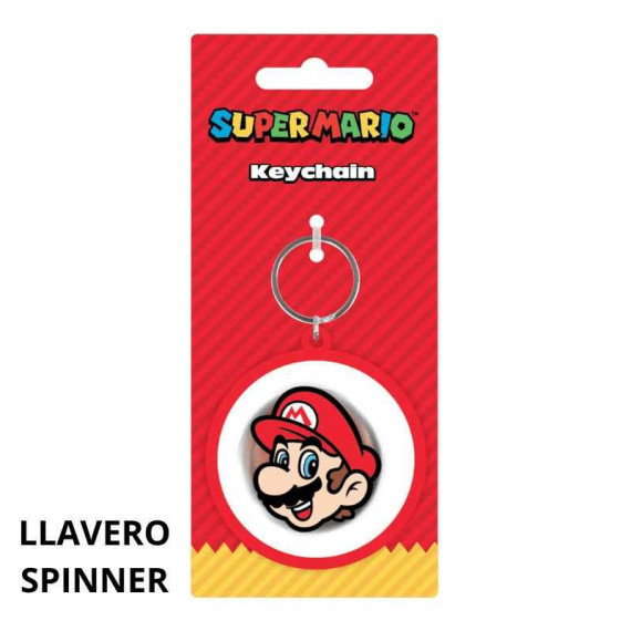 Llavero Super Mario Spinner  PYRAMID