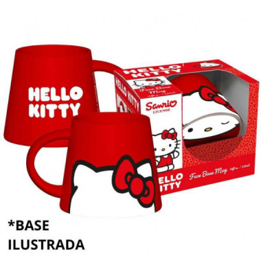 Taza con Base Ilustrada Hello Kitty 350ML  PYRAMID