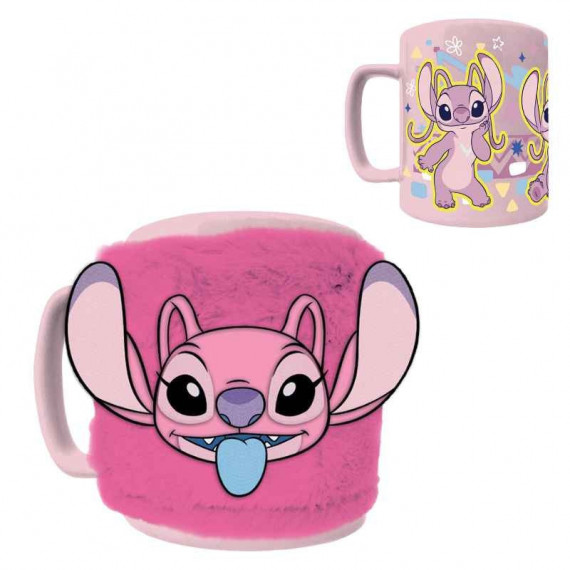 Taza Peluda Angel Lilo & Stitch  PYRAMID