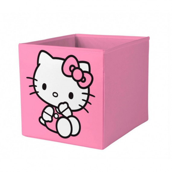 caja plegable de tela Hello kitty