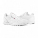 Zapatilla REEBOK Classic Junior Piel Blanca