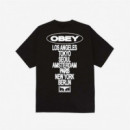 Camiseta OBEY Global Impact