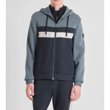 Sudadera Antony Morato con capucha tricolor