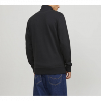 Sudadera Jack&Jones cremallera negra