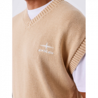 Chaleco Punto ProjectXParis beige PB